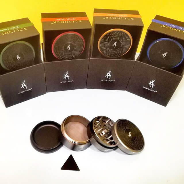 Μεταλλικό grinder Solinder για άλεσμα βοτάνων